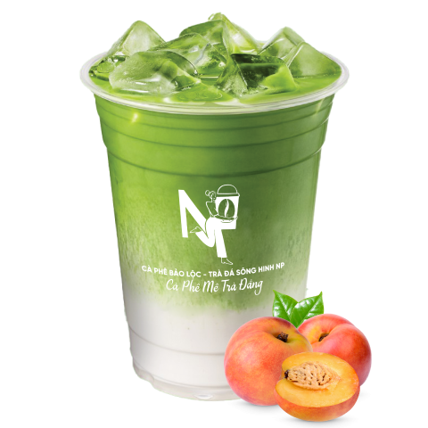 Mattcha Latte đào (mattcha latte peach)